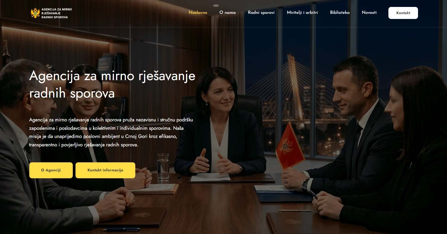AMRRS — kompletna izrada web sajta