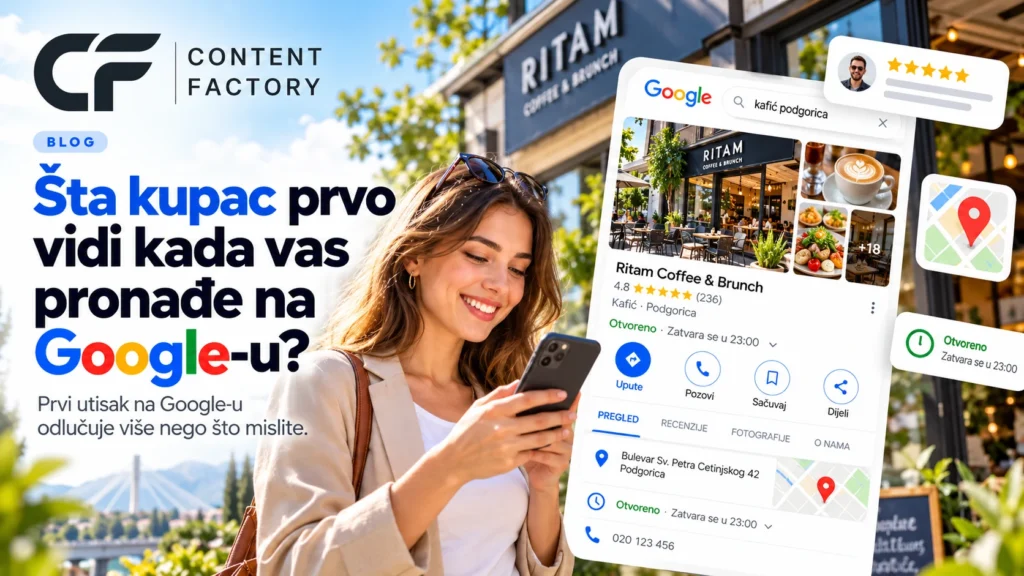 Šta kupac prvo vidi na Google-u – fotografije, recenzije i prvi utisak